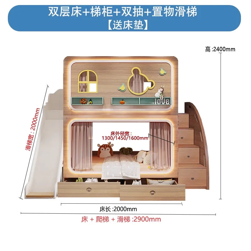 BELICHE INFANTIL GLAMOUROSA CASA DA ÁRVORE