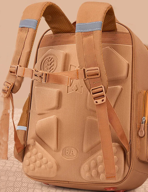 MOCHILA ESCOLAR COM DESENHO DE CAPIVARA UNISSEX